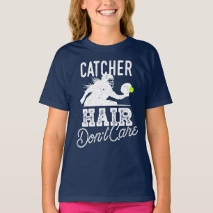 T-shirt Cadeau pour filles de softball mignonnes, les chev