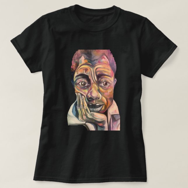 T-shirt Cadeau Pour Hommes James Baldwin Cadeau Pour Anniv (Design devant)