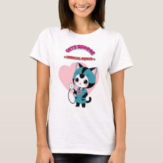 T-shirt cadeau pour infirmière 'Assez mignon pour