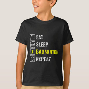 T-shirt Cadeau pour joueur de badminton