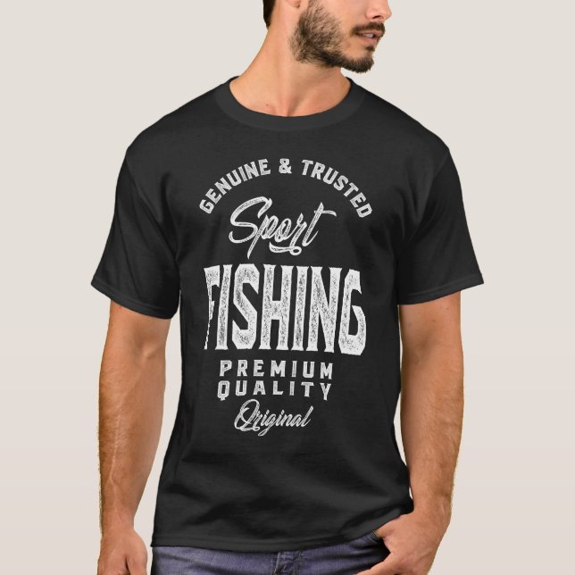 T-shirt Cadeau pour la pêche sportive (Devant)