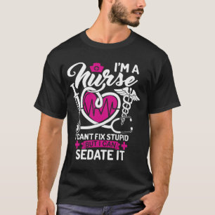 T-shirt Cadeau pour le cadeau Médicale drôle d'infirmier