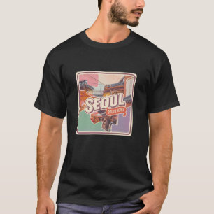 T-shirt Cadeau pour les amateurs de Séoul