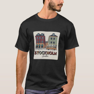 T-shirt Cadeau pour les amateurs de Stockholm