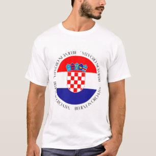 T-shirt Cadeau pour les fans de football croate