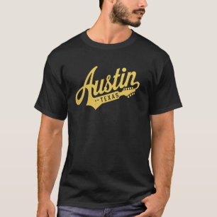T-shirt Cadeau pour musicien de guitare électrique à Austi