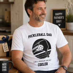 T-shirt Cadeau pour papa de pickleball -