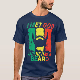T-shirt Cadeau pour Porteur de Barbe et Barbier