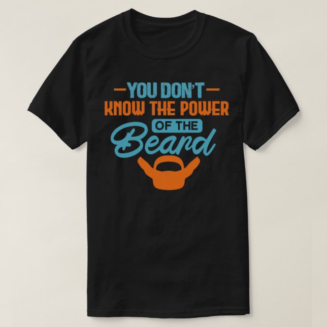 T-shirt Cadeau pour Porteur de Barbe et Barbier 1 (Design devant)