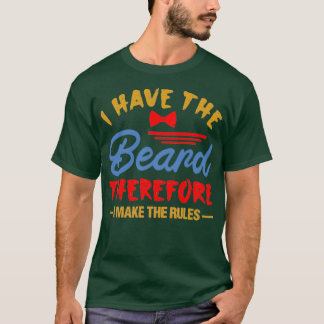 T-shirt Cadeau pour Porteur de Barbe et Barbier 24
