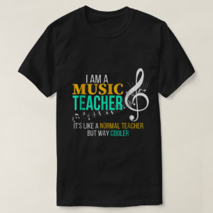 T-shirt Cadeau pour professeur de musique cool Citation