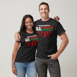 T-shirt Cadeau professionnel malgache pour les amoureux du