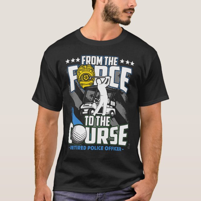 T-shirt Cadeau retiré drôle de retraite de golf de (Devant)