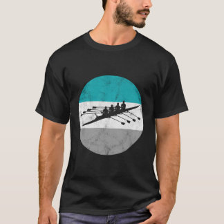 T-shirt Cadeau Rétro À Quatre Aiguilles Coxless Pour Homme