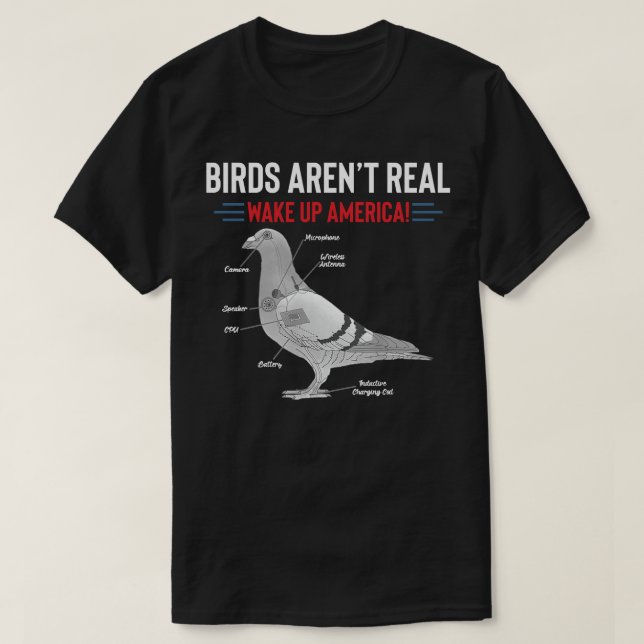 T-shirt Cadeau Rétro Anti Gouvernement Pour Ventilateur (Design devant)