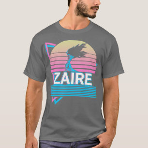 T-shirt Cadeau rétro congolais Zaïre Congo