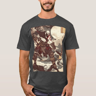 T-shirt Cadeau rétro fille césium Kratos traditionnel