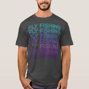 T-shirt Cadeau Rétro Pêche à la Mouche