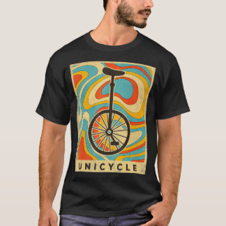 T-shirt Cadeau rétro Unicycle vintage