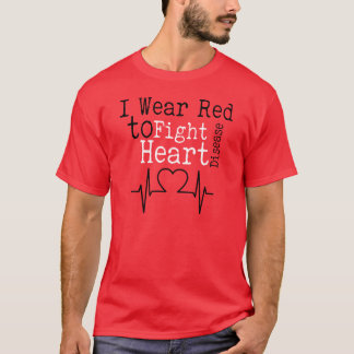 T-shirt Cadeau rouge de chemise de jour d'usage de
