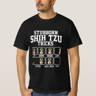 T-shirt Cadeau Shih Tzu Amoureux des chiens de Tricks de