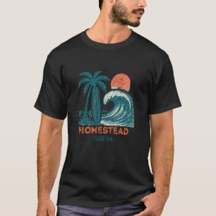T-shirt Cadeau souvenir rétro vintage Homestead Floride