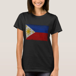 T-Shirt Cadeau Souvenir Vintage Drapeau PHILIPPINE