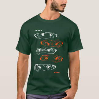 T-shirt Cadeau spécial yeux d'anime pour les amateurs d'an