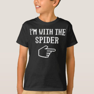 T-shirt Cadeau Spider   I'm With The Spider Costume Matchi