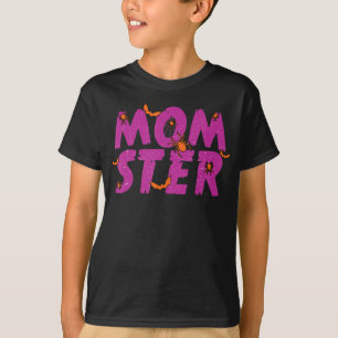 T-shirt Cadeau Spider MOMSTER Spider Net Et Bat Hallowee