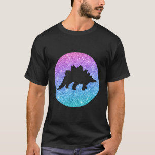 T-shirt Cadeau Stegosaurus Dinosaur Pour Filles Te