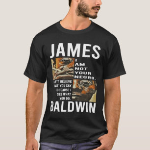 T-shirt Cadeau surprise James Baldwin Manifestation Hallow