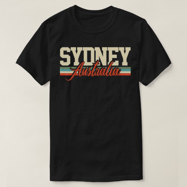 T-shirt Cadeau Sydney Australie (Design devant)