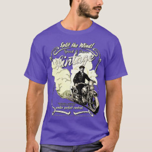 T-shirt Cadeau Vintage classique pour moto