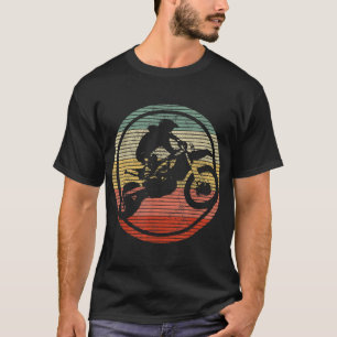 T-shirt Cadeau vintage Motocross Dirt Bike Bike