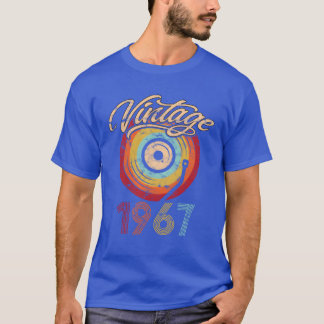 T-shirt Cadeau vintage vinyle anniversaire 1967