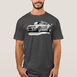 T-shirt Cadeau voiture de sport JDM modifiée avec élargiss
