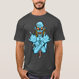 T-shirt cadeau zombie halloween