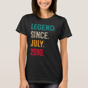 T-shirt Cadeaux 13 Ans 13e Anniversaire Légende Garçons de