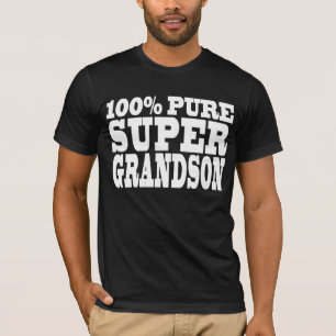 T-shirt Cadeaux 4 petits-fils : Petit-fils superbe pur de