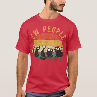 T-shirt Cadeaux Amoureux de les chats vintages pour femmes