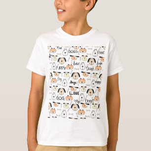 T-shirt Cadeaux Amoureux de les chiens mignons