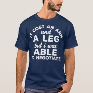 T-shirt Cadeaux amputés Broken Leg Humour en fauteuil roul