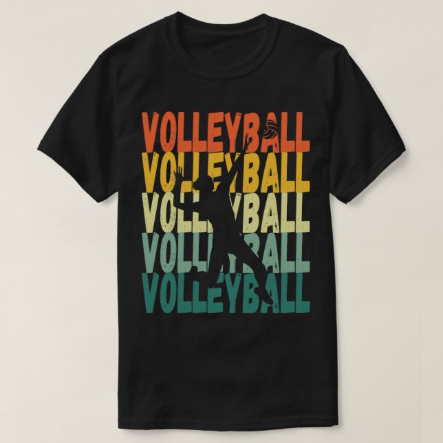 T-shirt cadeaux amusants pour votre volley-ball fille voll (Design devant)