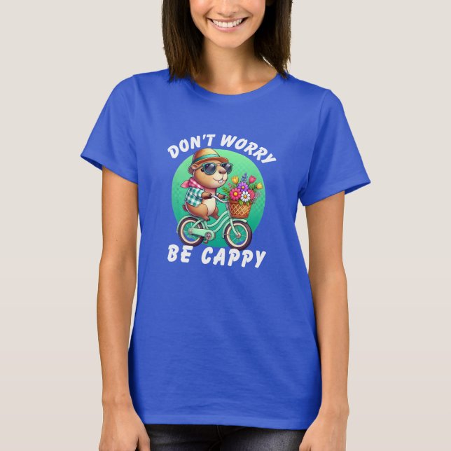 T-shirt Cadeaux Capybara | Capybara Shirt | Ne T'Inquiète  (Devant)