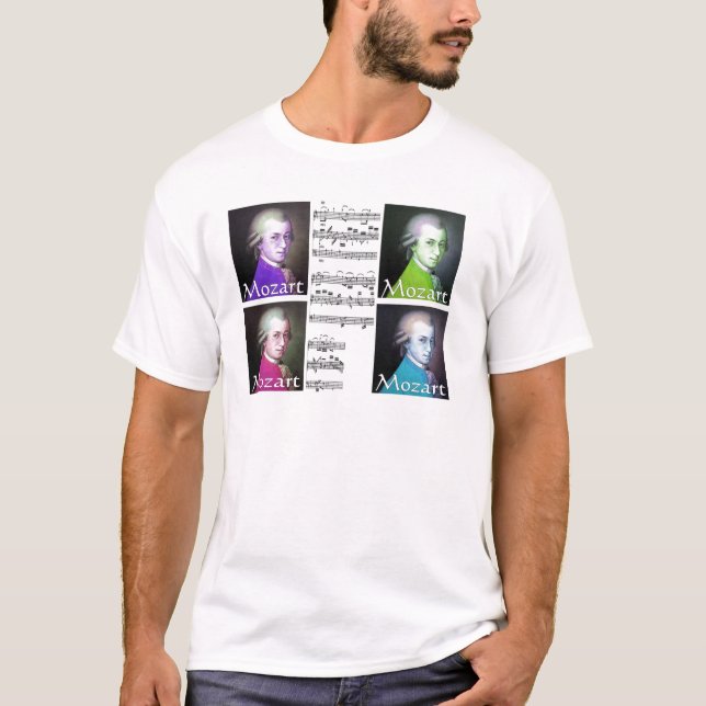 T-shirt Cadeaux d'amants de Mozart (Devant)
