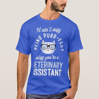 T-shirt Cadeaux d'Amoureux des chats adjoint vétérinaire I