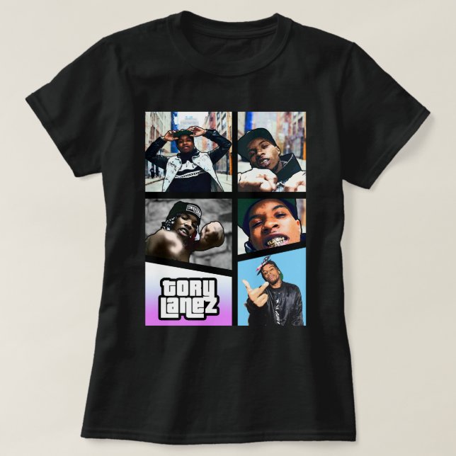T-shirt Cadeaux d'anniversaire Tory Lanez Grand Thief Auto (Design devant)