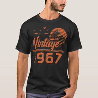 T-shirt Cadeaux d'anniversaire vintages 1967 Édition limit