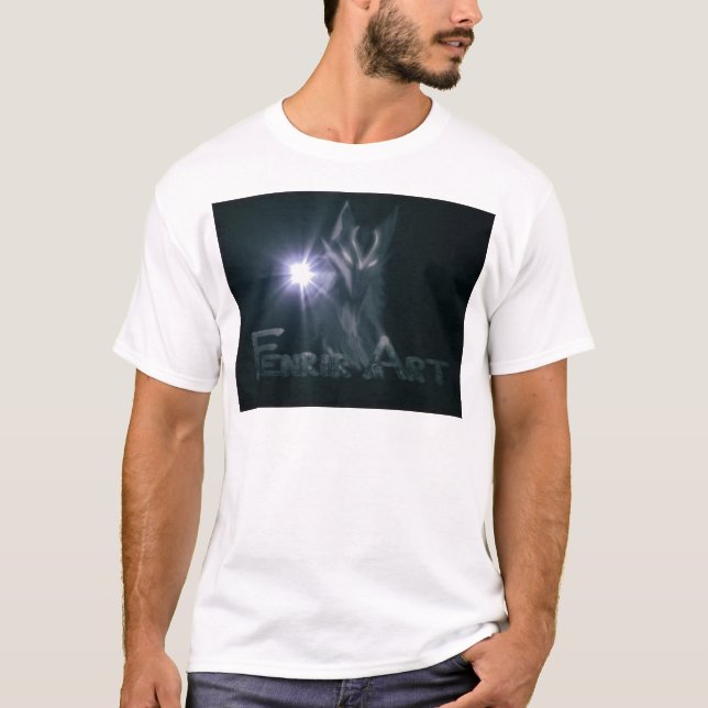 T-shirt Cadeaux d'art de Fenrir (Devant)